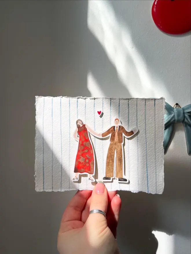 Custom Made Couples Portrait