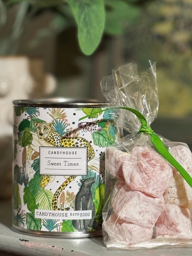 leopard candyhouse jungle tin white turkish delight