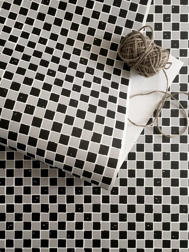 Checkerboard Wrapping Paper 