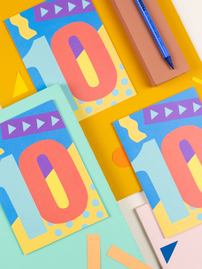 10th birthday card