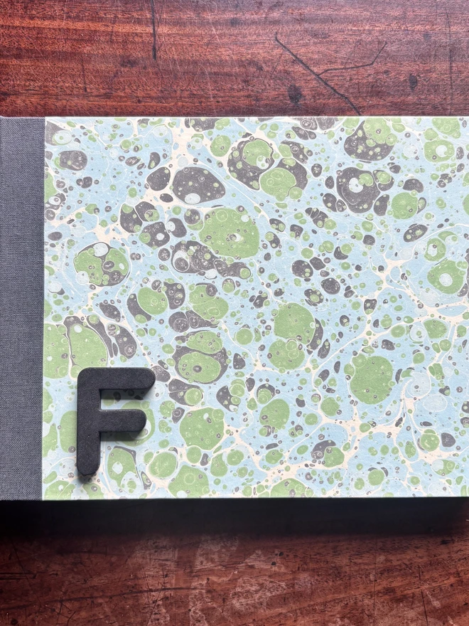 A5 landscape sketchbook pattern F