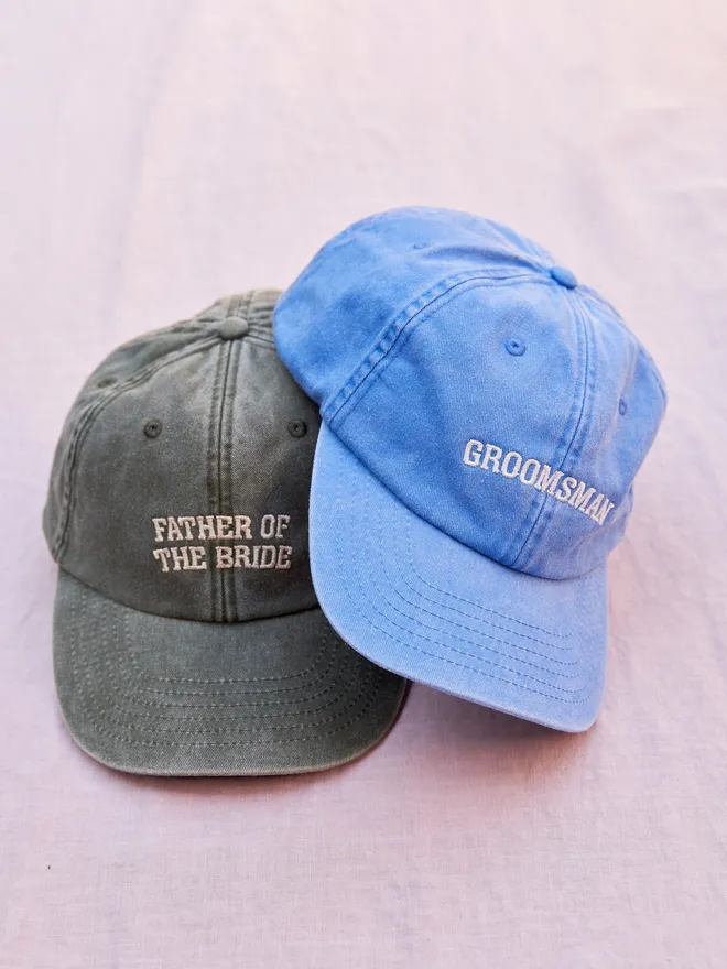 Personalised wedding cap
