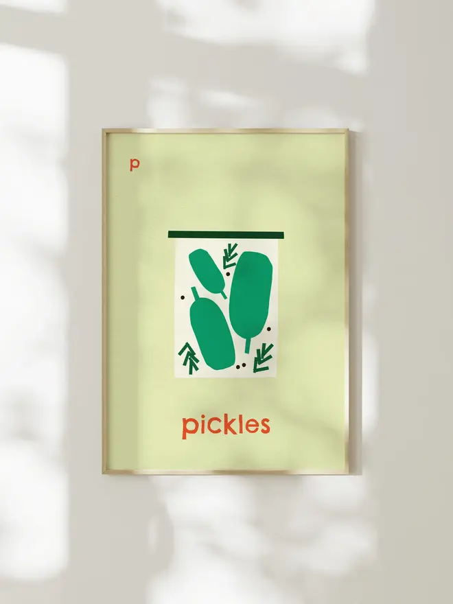 'Pickles' Print