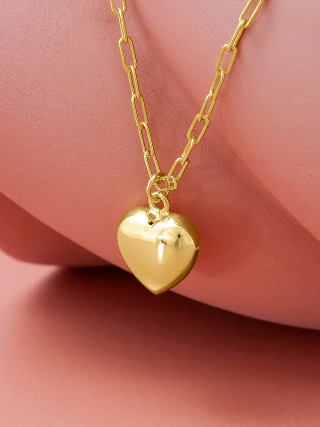 Polished Heart Pendant