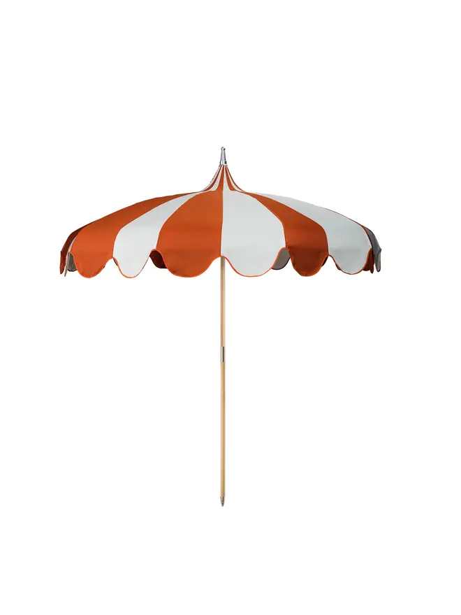 Striped Sun Pagoda Parasol