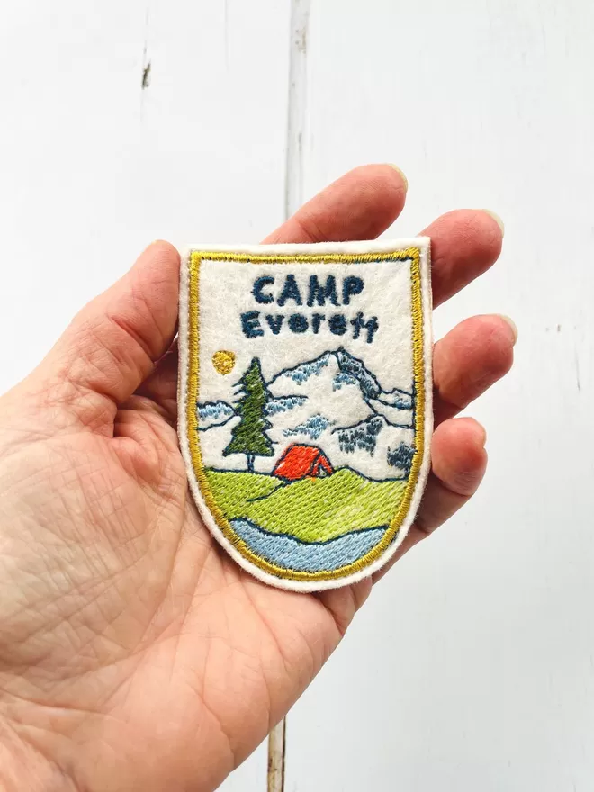 Custom Camping patch