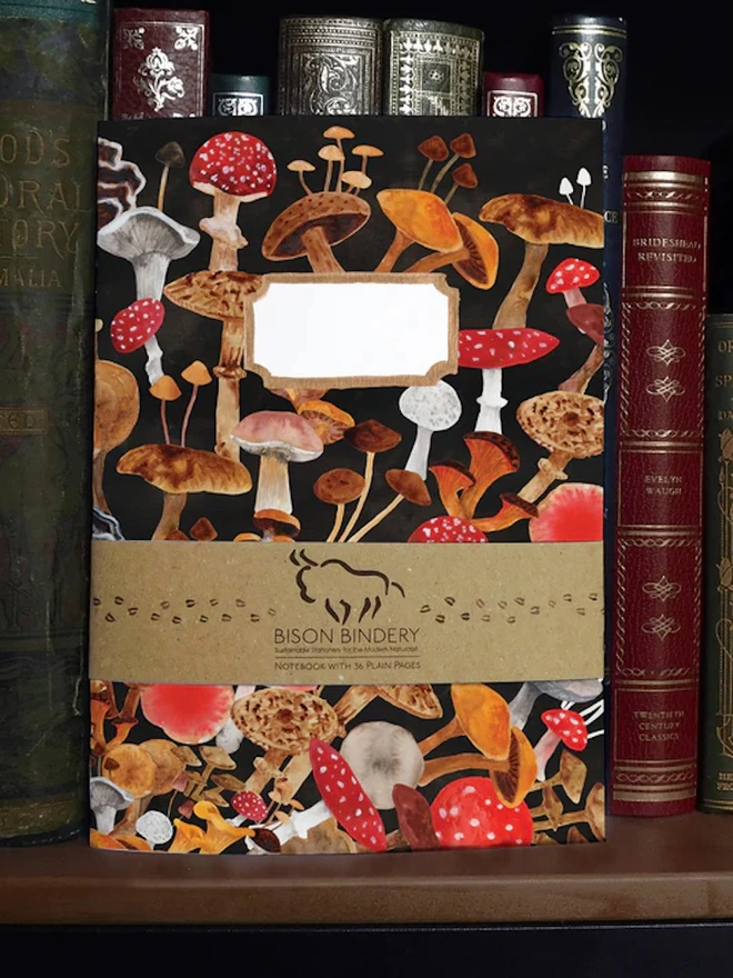 Fungi Print Notebook
