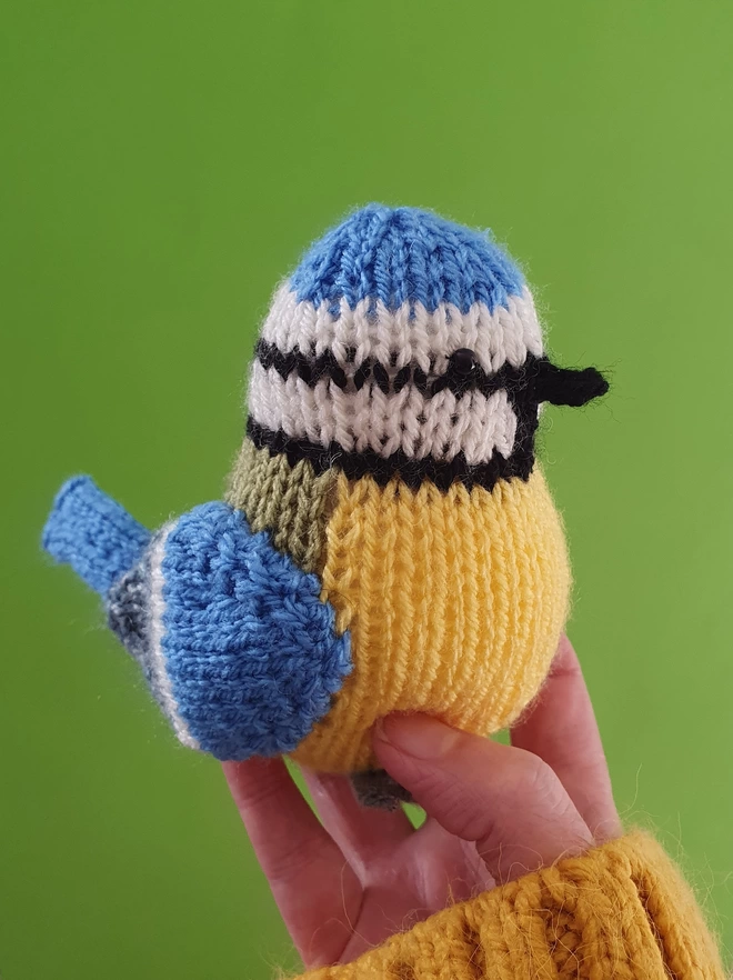 Blue tit knitting kit