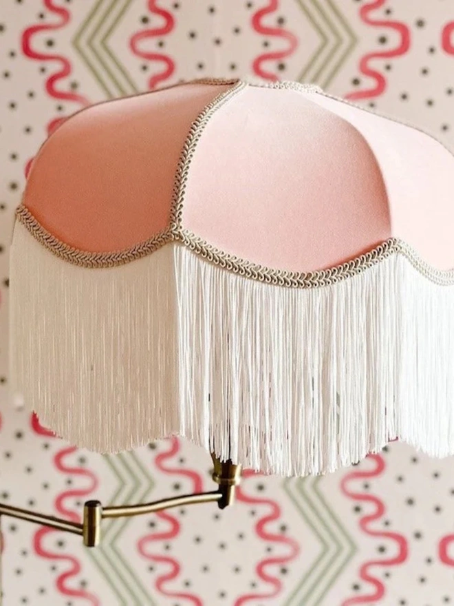 The Darcie Fringed Lampshade