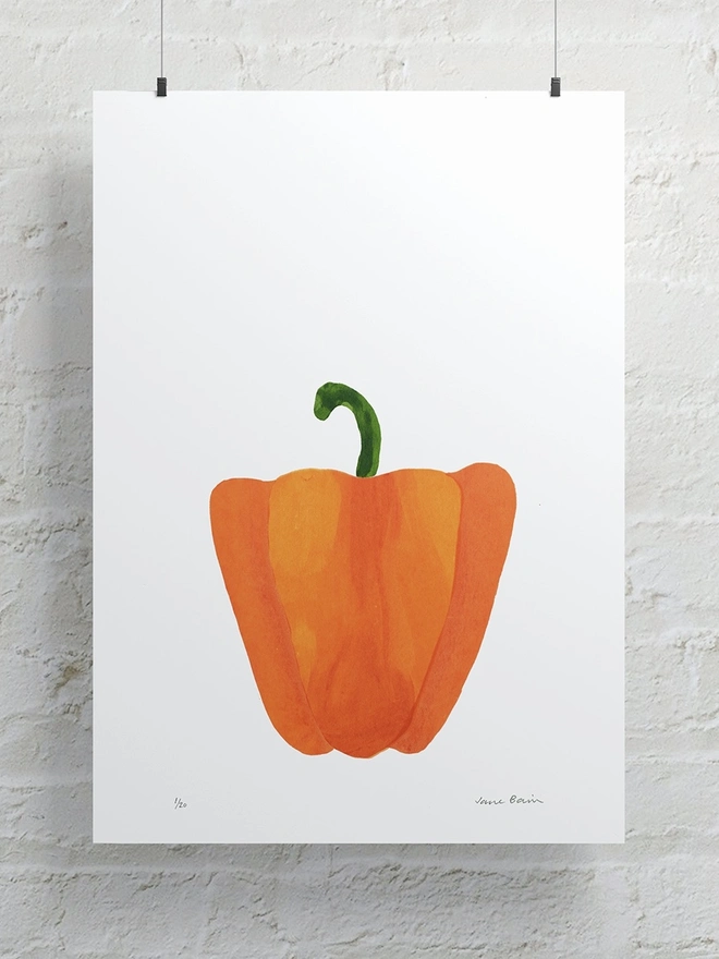 Pepper Screenprint