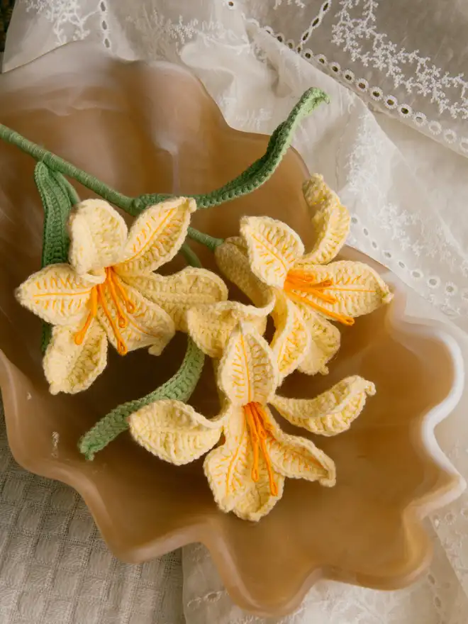 The Way to You Crochet Flower lily of incas alstro