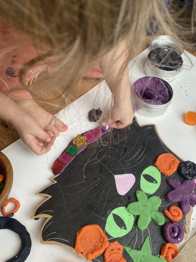 Halloween Sensory Play Dough Collection (Set Of 3) 
