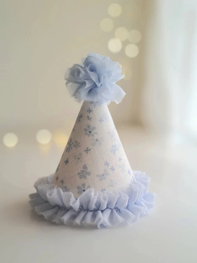 Forget Me Not Party Hat