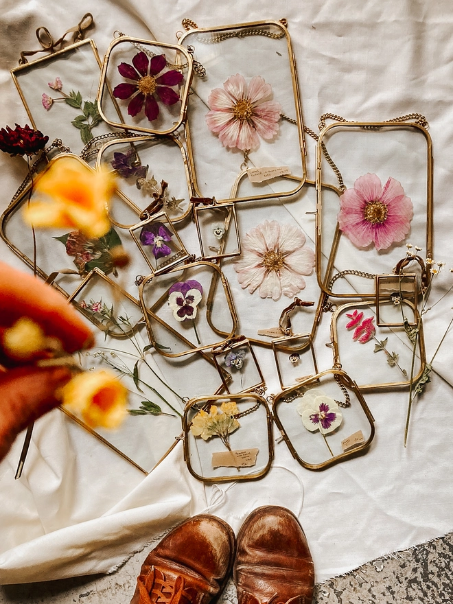 Pressed Flower Framed Keepsakes