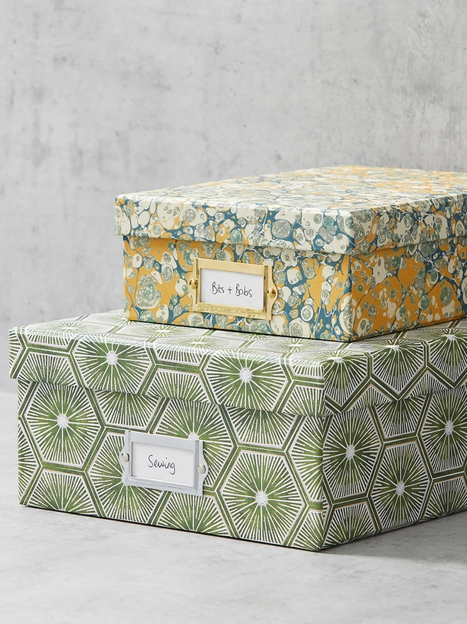 Harris and Jones Designer Storage Boxes