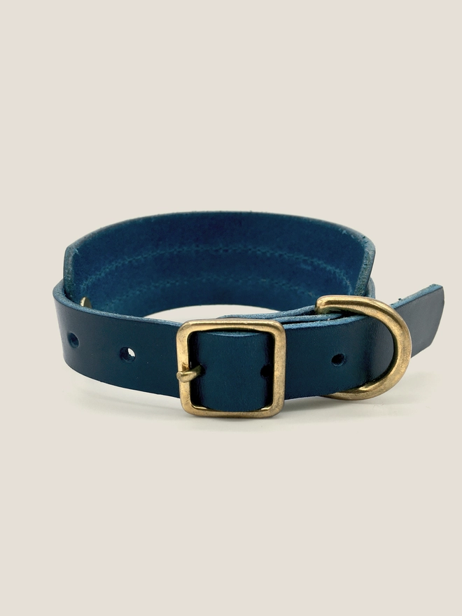 Blue Sighthound Collar Buckle View