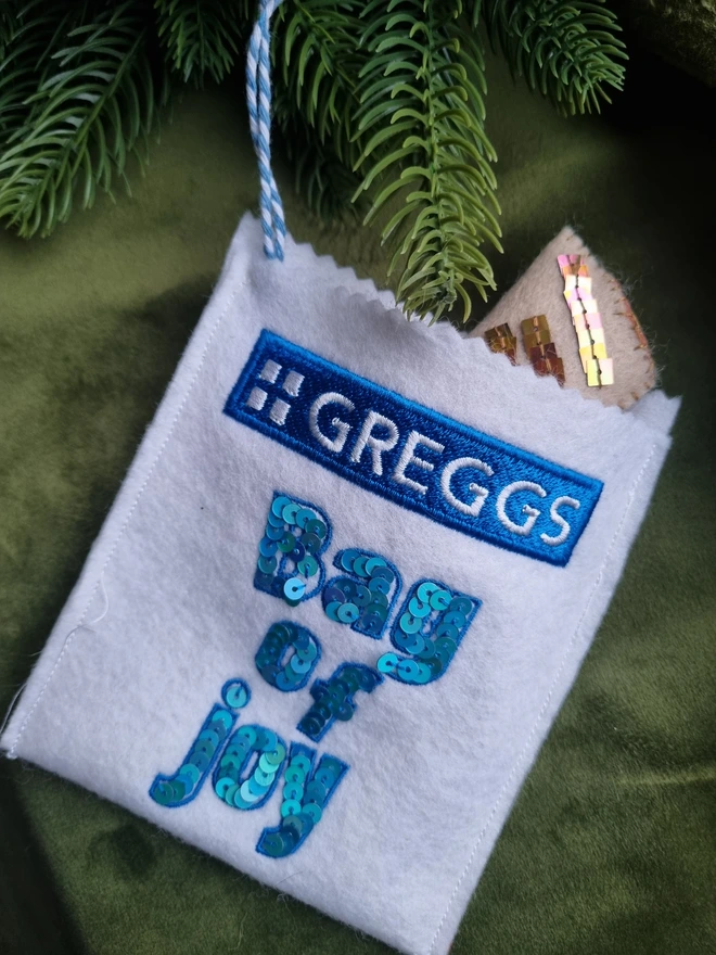 The Sausage Roll Hanging Ornament
