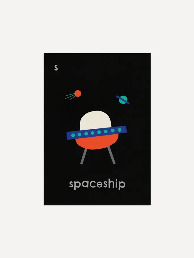 'Spaceship' Print