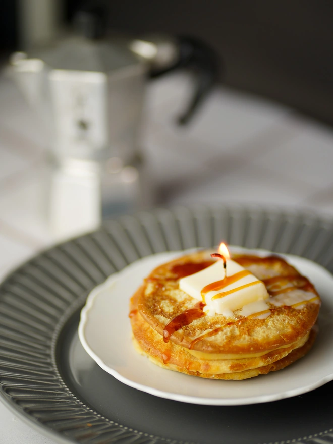 The Pancake Candle