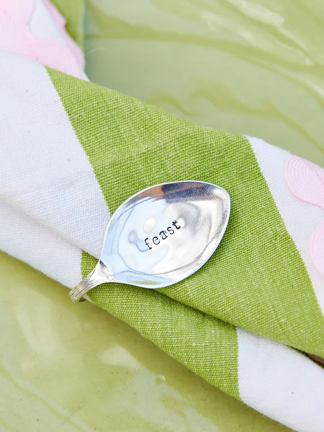 Personalised Vintage Napkin Rings (Set Of 4, 6, 8)