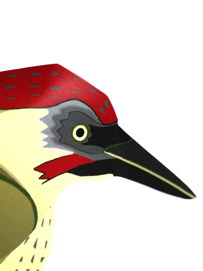 3d woodpecker pop out card