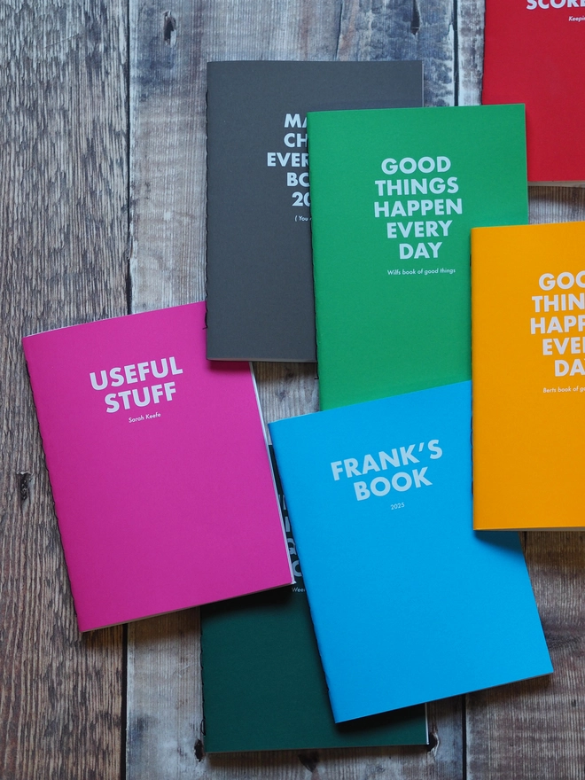 personalised notebook