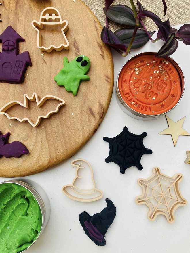Halloween Playdough Cutters (Set Of 5)