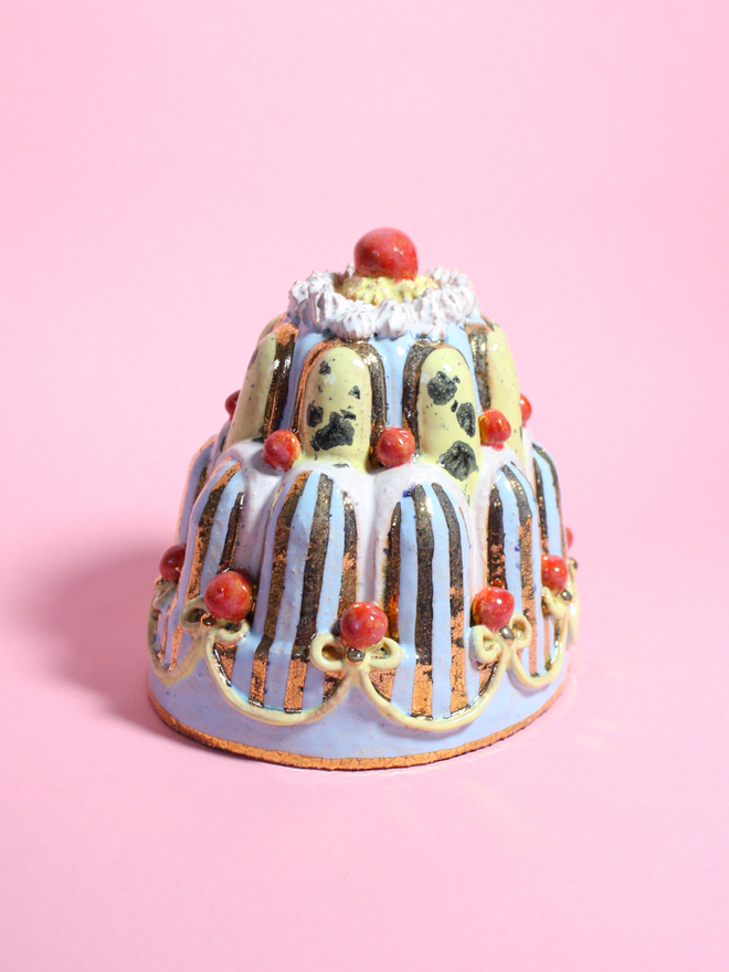 Sugar Plum Fairy Ceramic Cake Sculpture