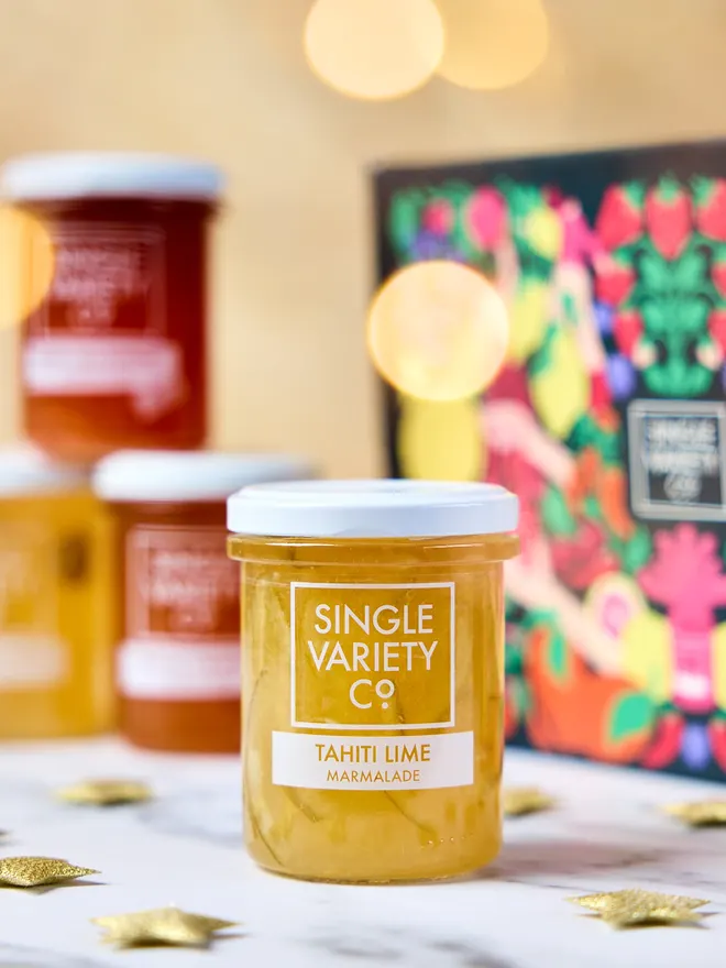 Tahiti Lime Marmalade with illustrated gift box