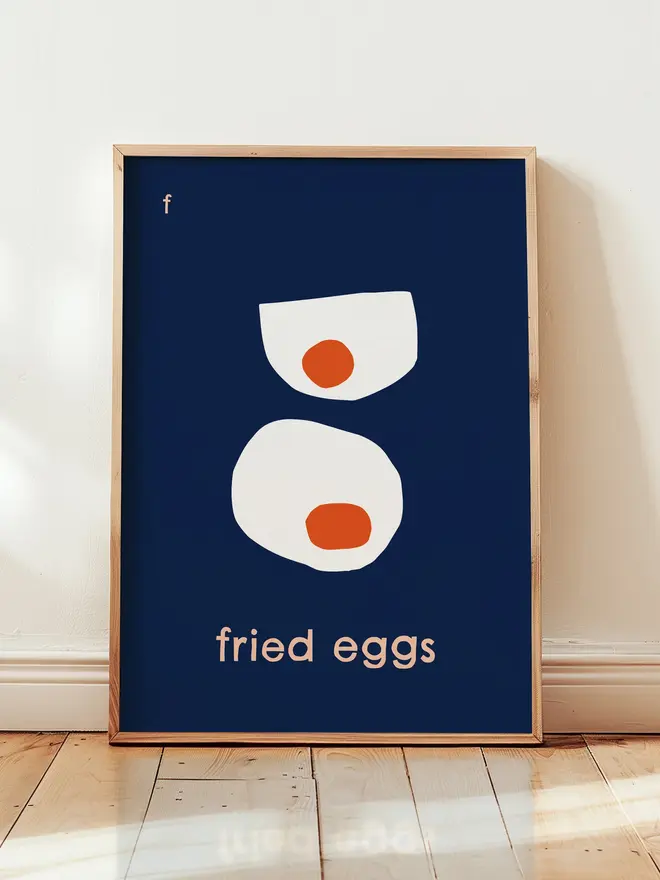 'Fried Eggs' Print