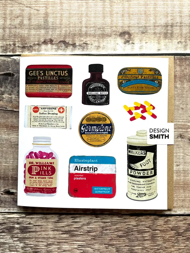 Get Well Soon Blank Greetings Card