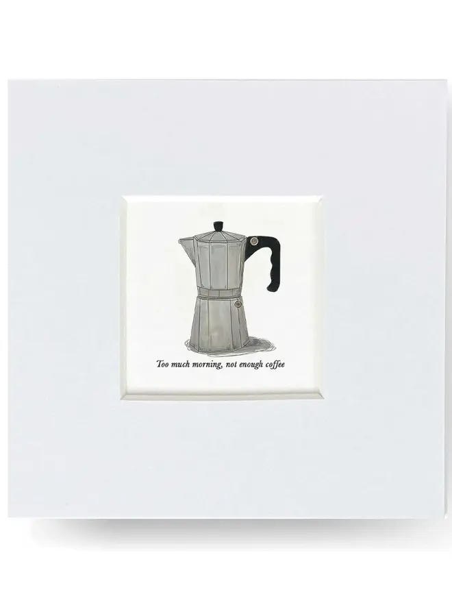 coffee maker tiny print