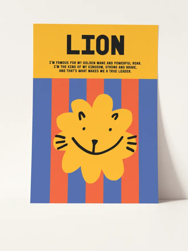 Lion Art Print 