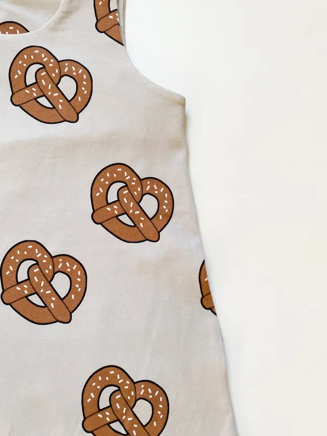 Christmas Pretzel Romper