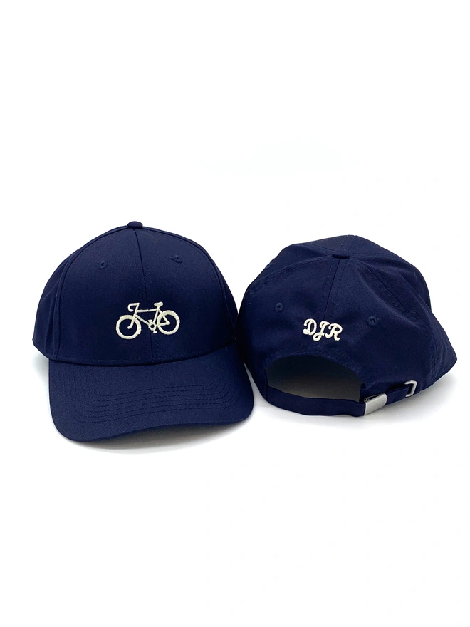 Personalised Cycling Cap - Front and Back