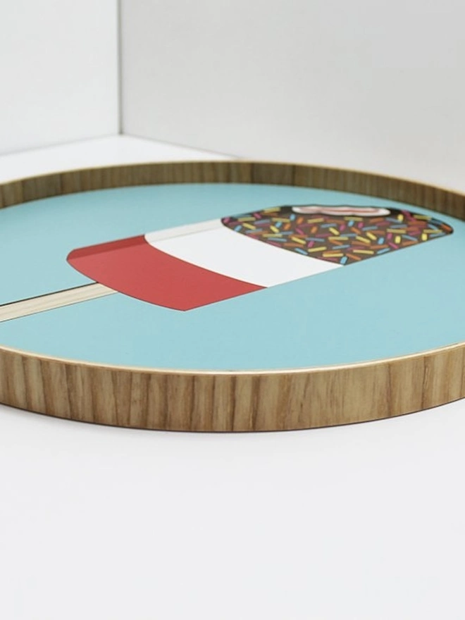 Handmade FAB Serving Tray