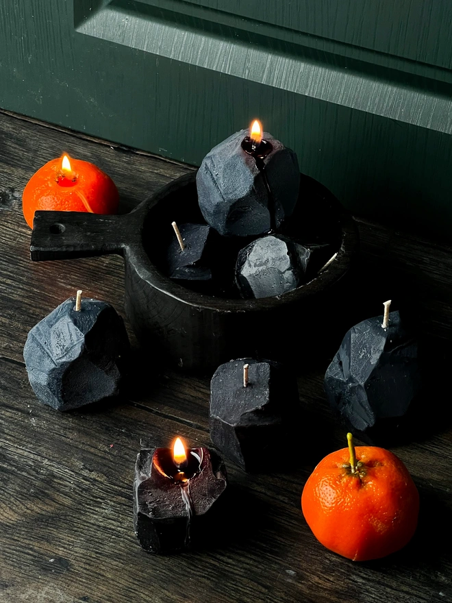 Coal & Citrus Candles
