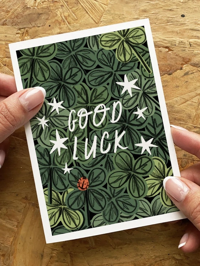 'Good Luck' Card