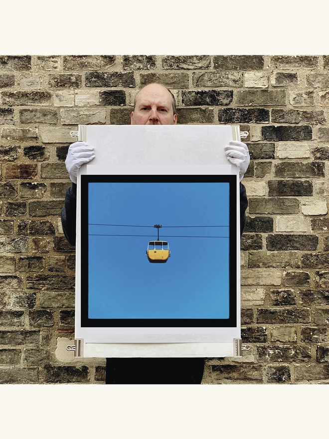 Richard Heeps Cable Car Yellow Print