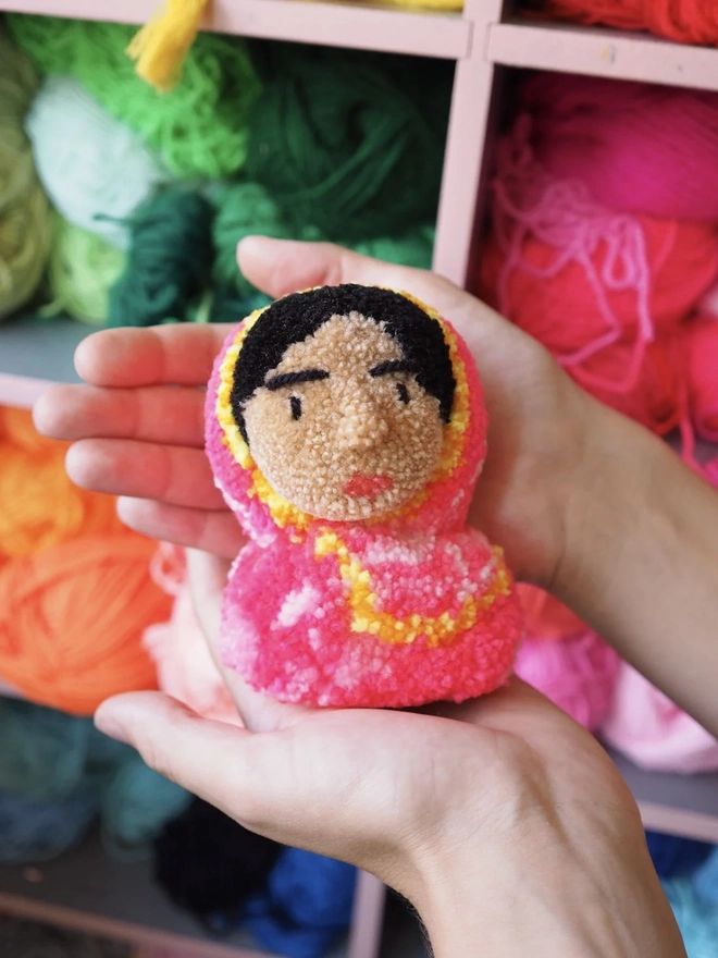 Custom Pom Pom Person
