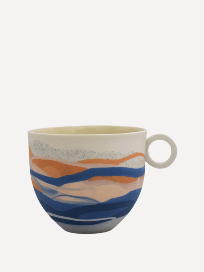 Shore Dreamlands Mug. A mug from the Shore Dreamlands collection, showing typical decoration style.