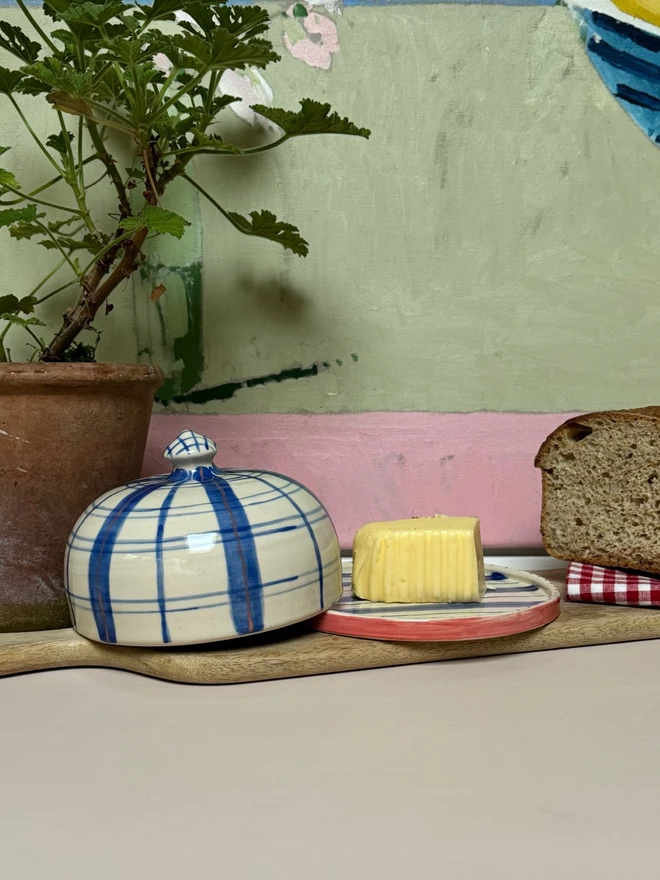 ceramic butter dish