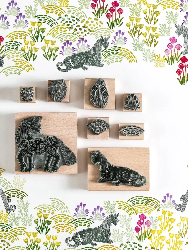 Unicorn Rubber Stamps