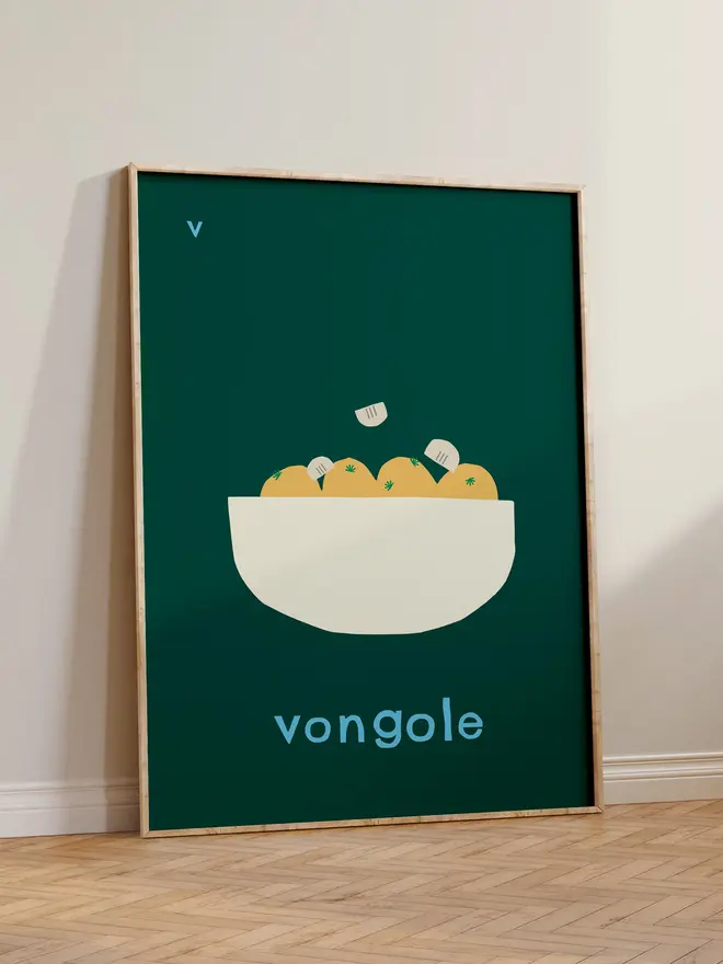 'Vongole' Print