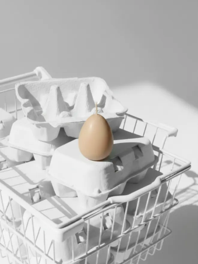 Soft Boiled Egg Candles