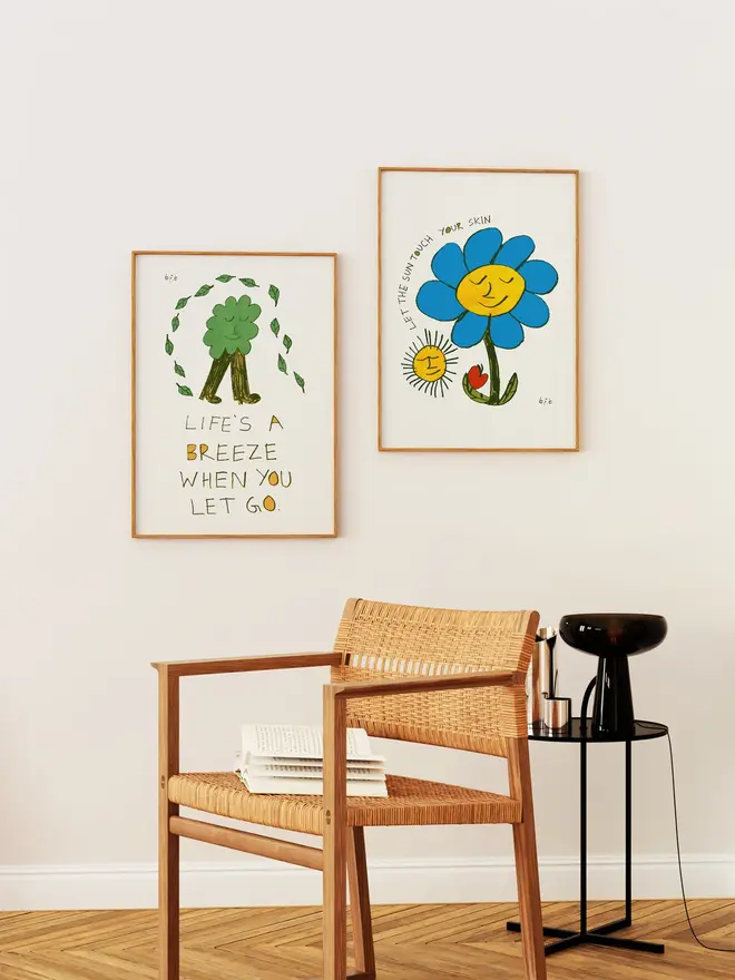 'Life's A Breeze' Print 