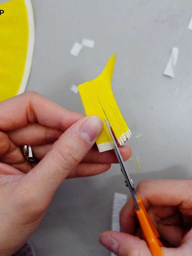 Crepe Paper White Sacred Lotus DIY Kit