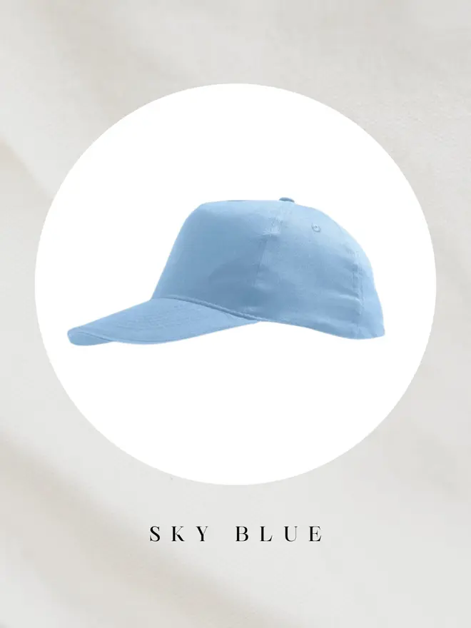 blue cap colour example