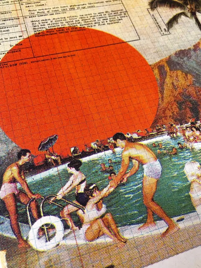 Pool Party Mini Edition Screenprint