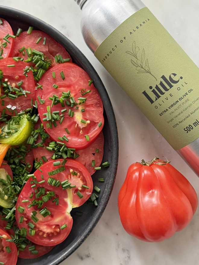 kalinjot extra virgin olive oil and tomatoes